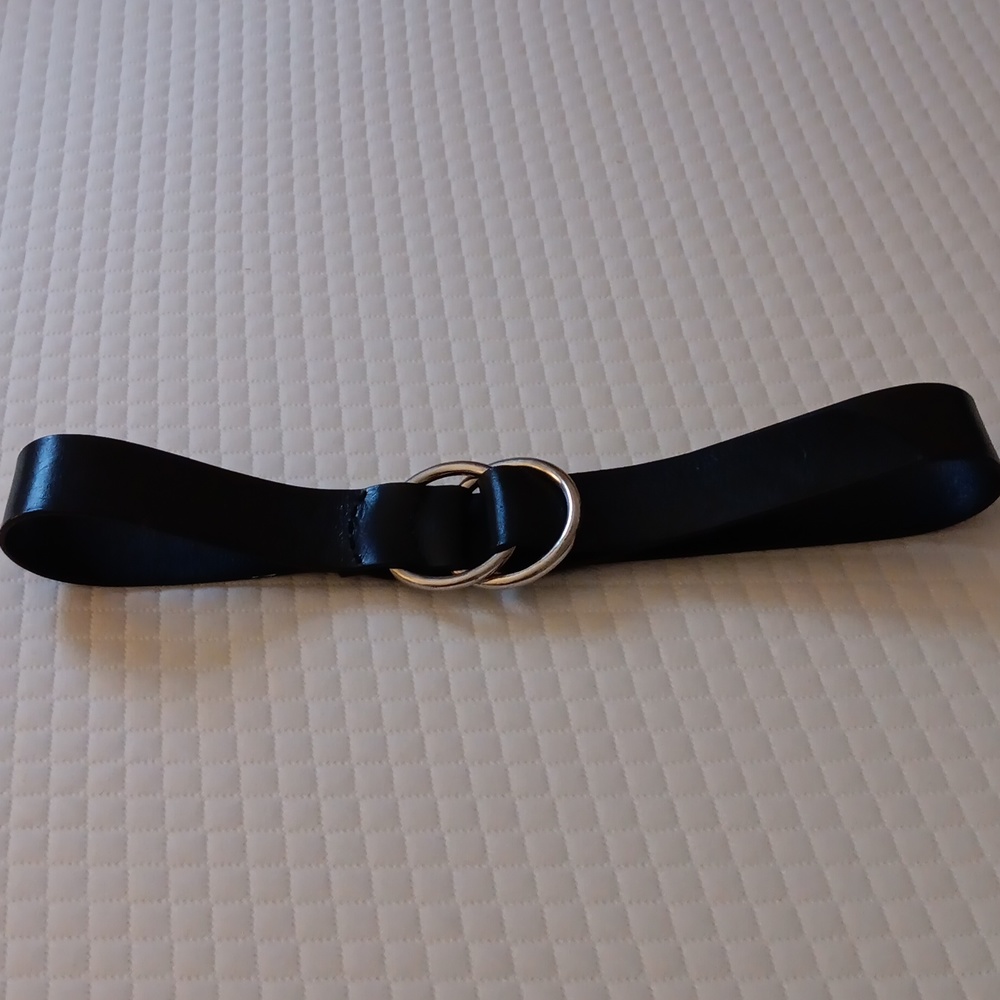 Black Leather Belt
